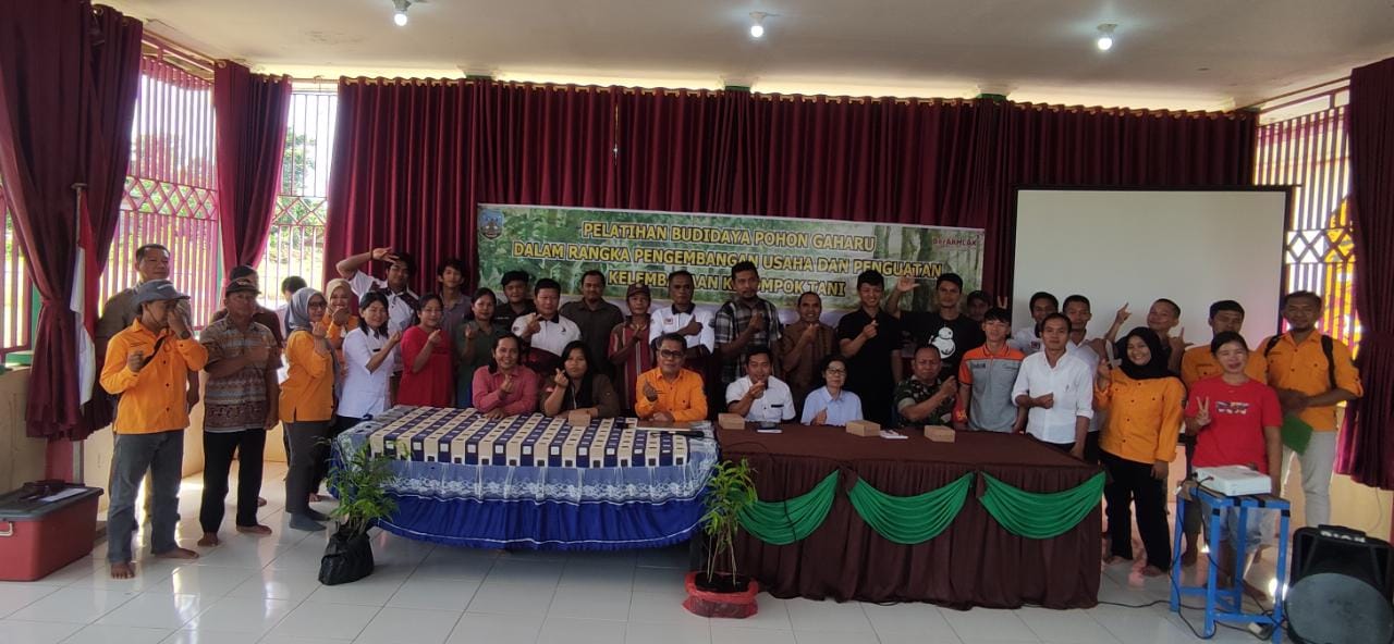 Dinas Kehutanan Kaltara Latih Budidaya Pohon Penghasil Gaharu