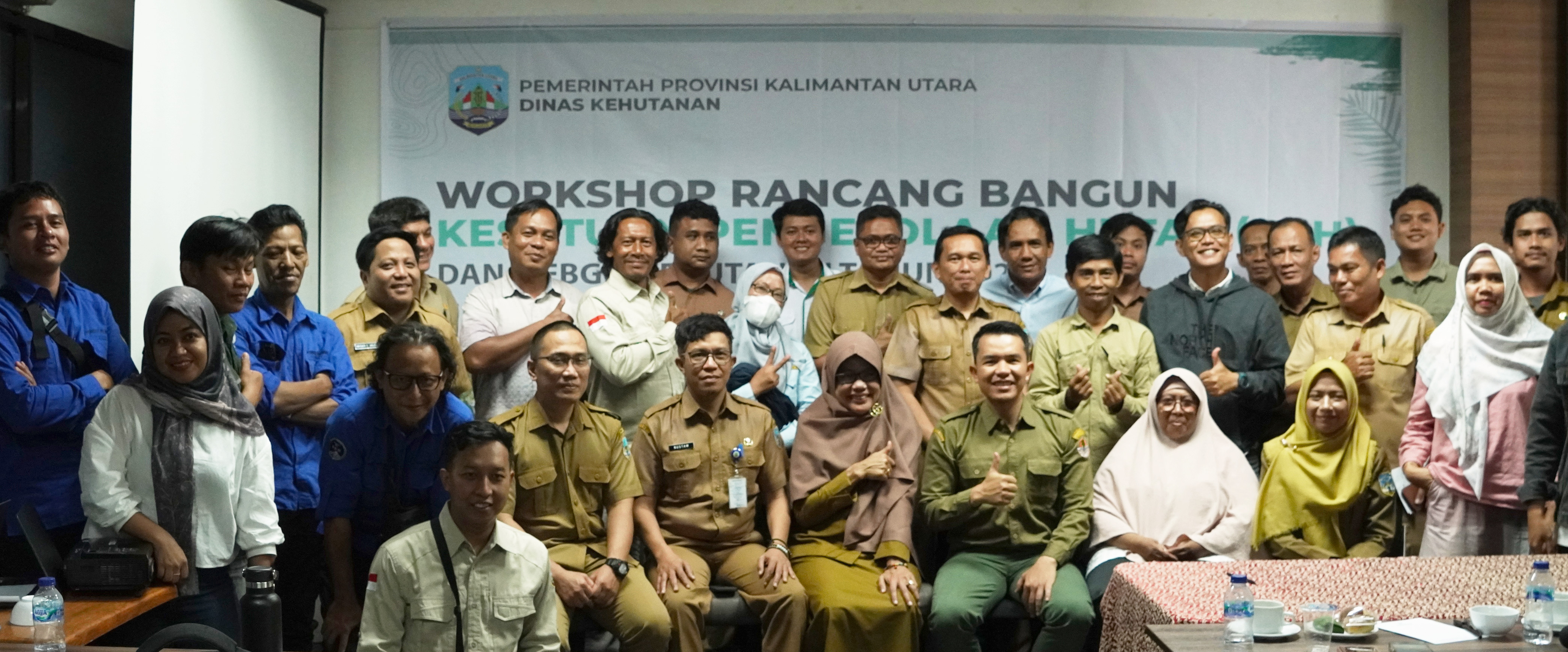 Dishut Kaltara gelar Workshop Rancang bangun Kesatuan Pengelolaan  Hutan (KPH) dan Webgis Kehutanan