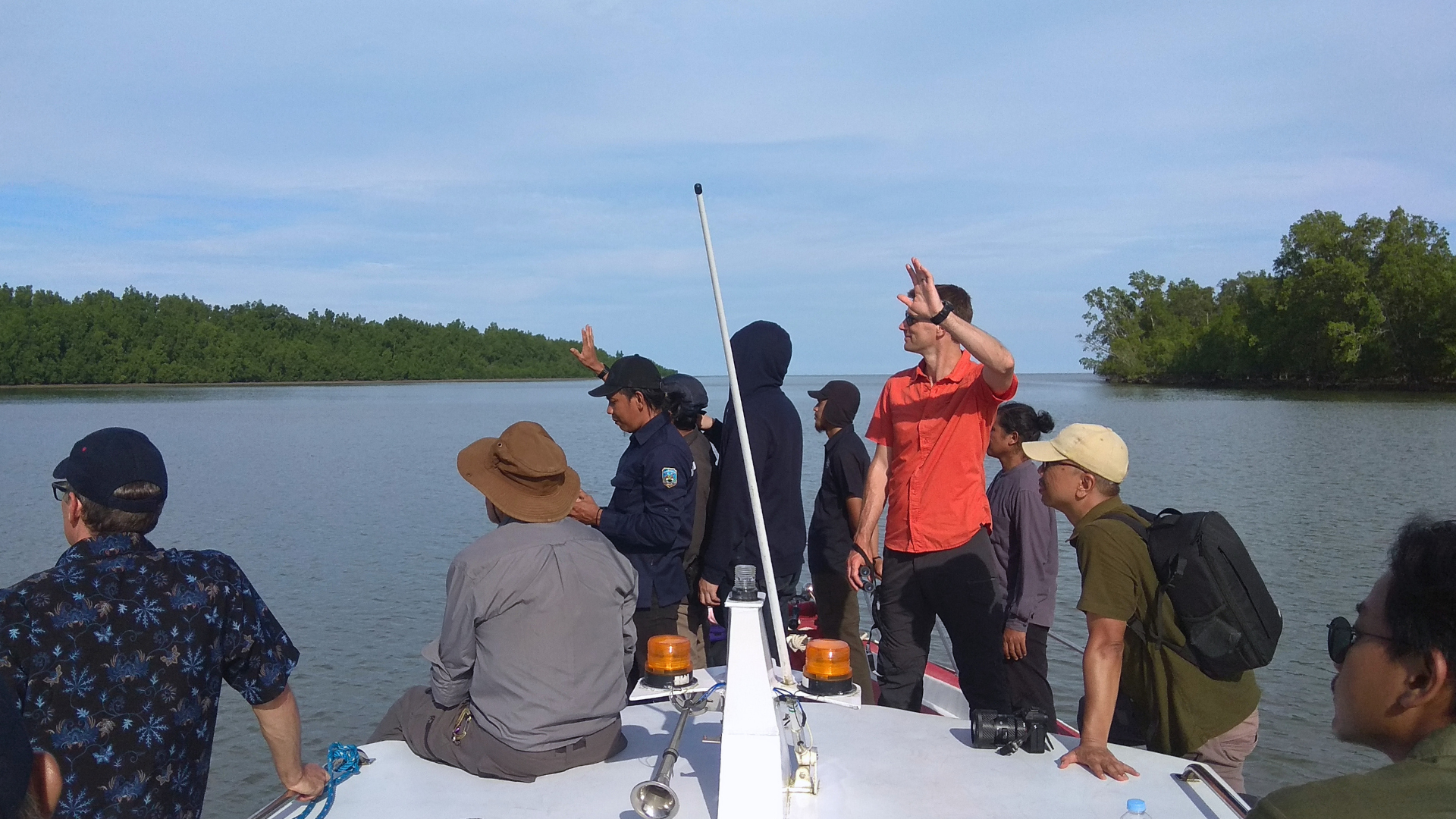 Dishut Kaltara dan Para Mitra Lakukan Survey Kondisi Mangrove Delta Kayan