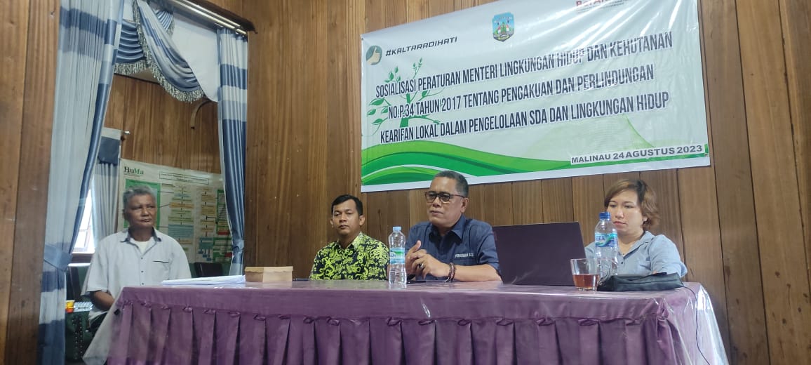 Laksanakan Sosialisasi Pengakuan dan Perlindungan Kearifan Lokal untuk Dorong Pelestarian Hutan